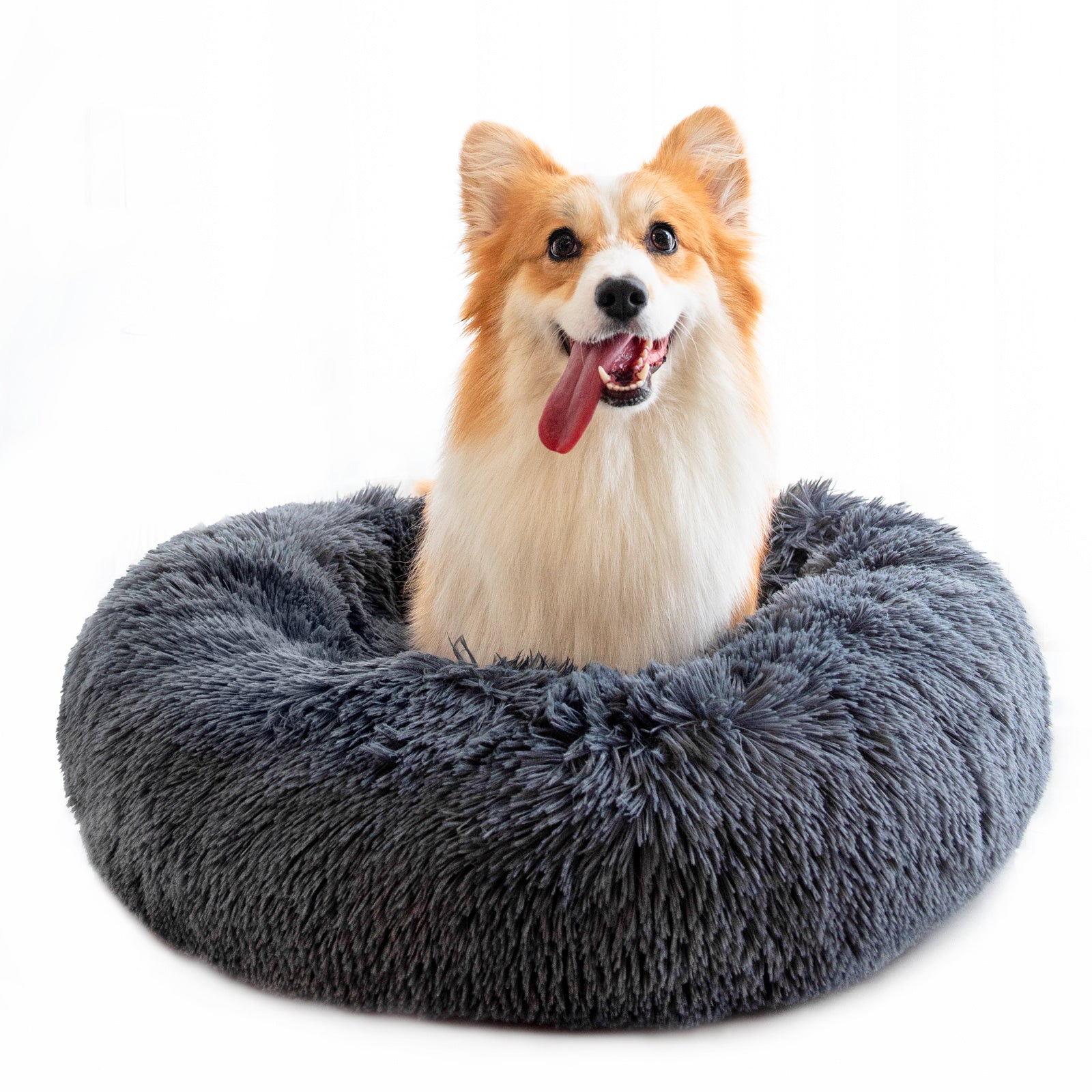 Plush Donut Pet Bed