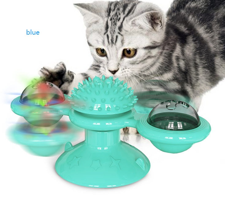 Cat Rotating Windmill Toy