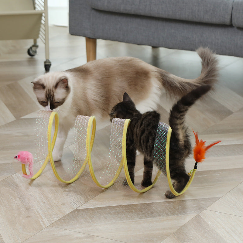 Cat Tunnel Play Toy