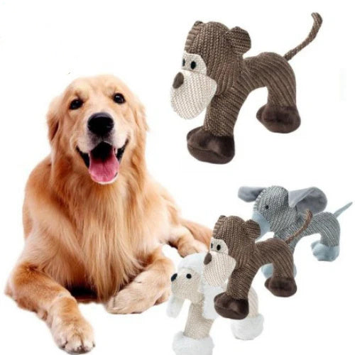 Dog Squeaky Plush Chew Toy