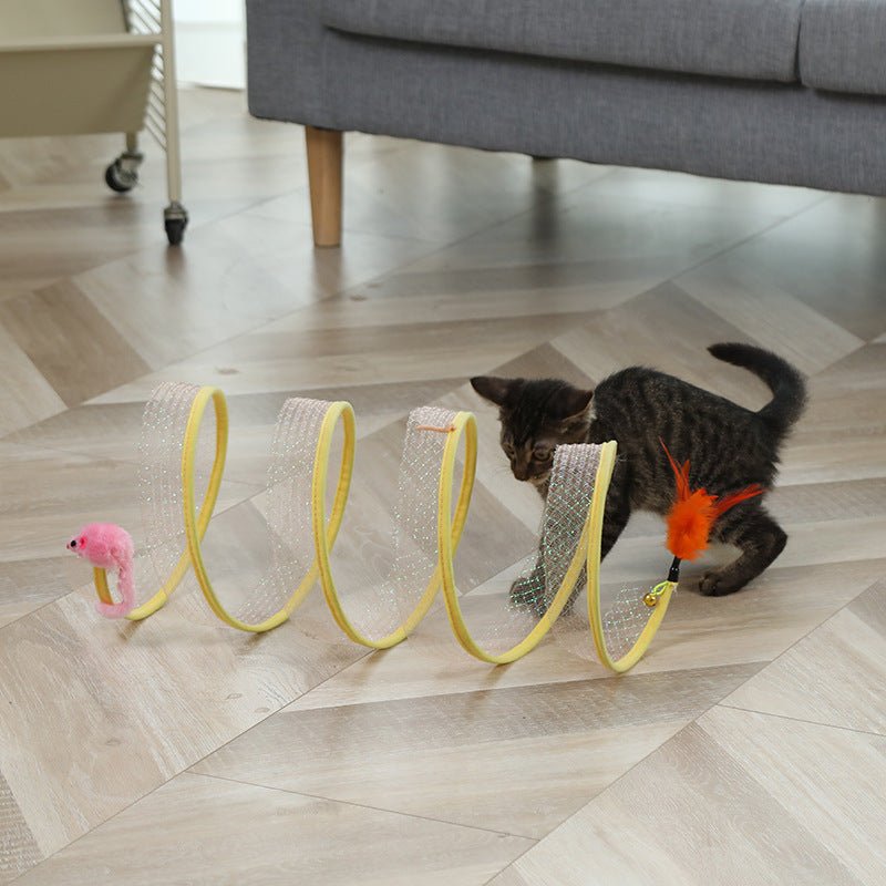 Cat Tunnel Play Toy