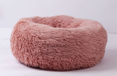 Plush Donut Pet Bed