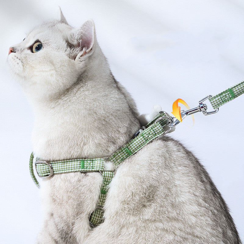 Escape-Proof Cat Harness with Leash