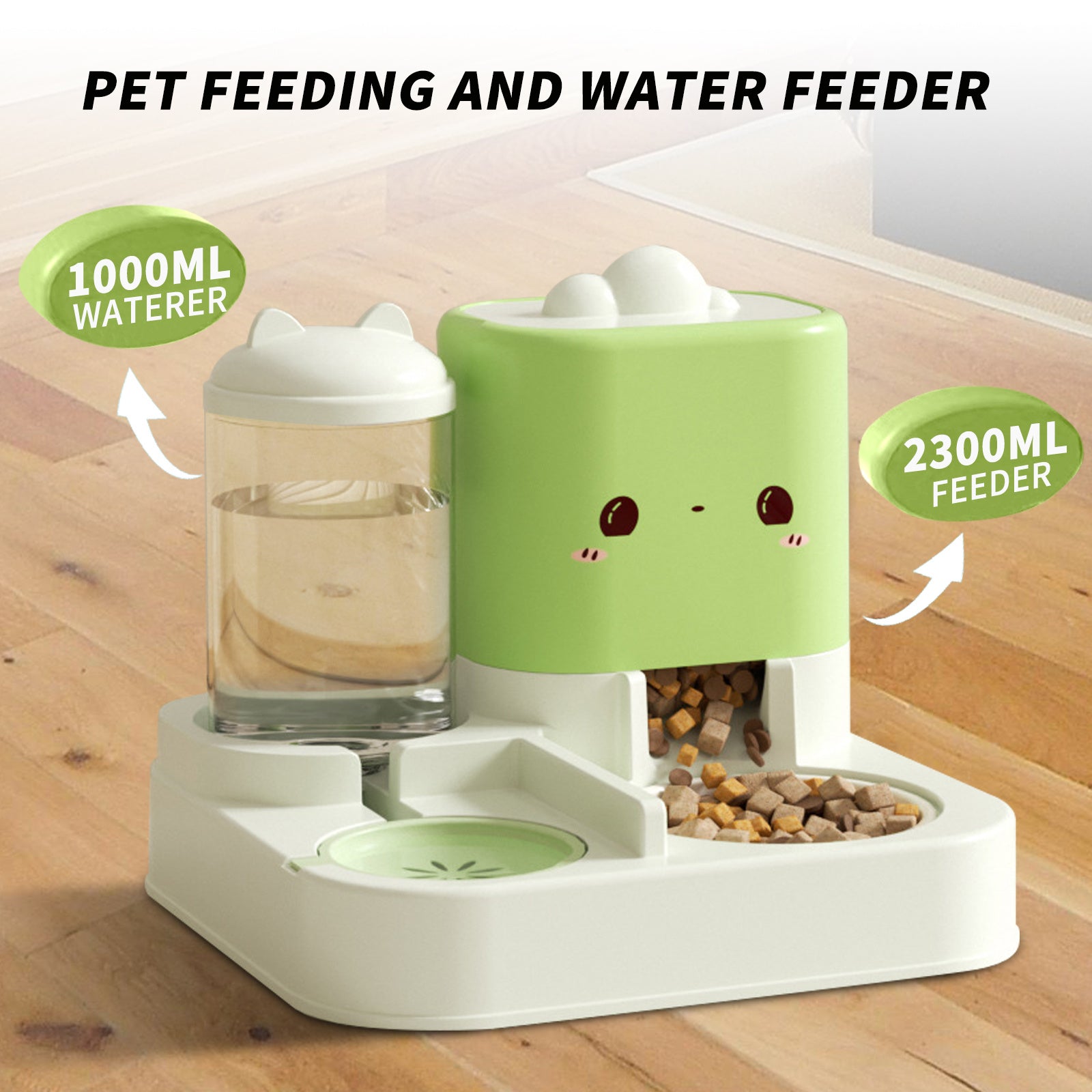 Cartoon Cloud Cat Feeding Bowl