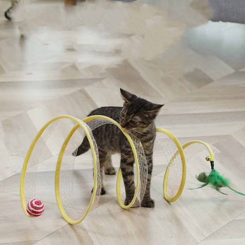 Cat Tunnel Play Toy
