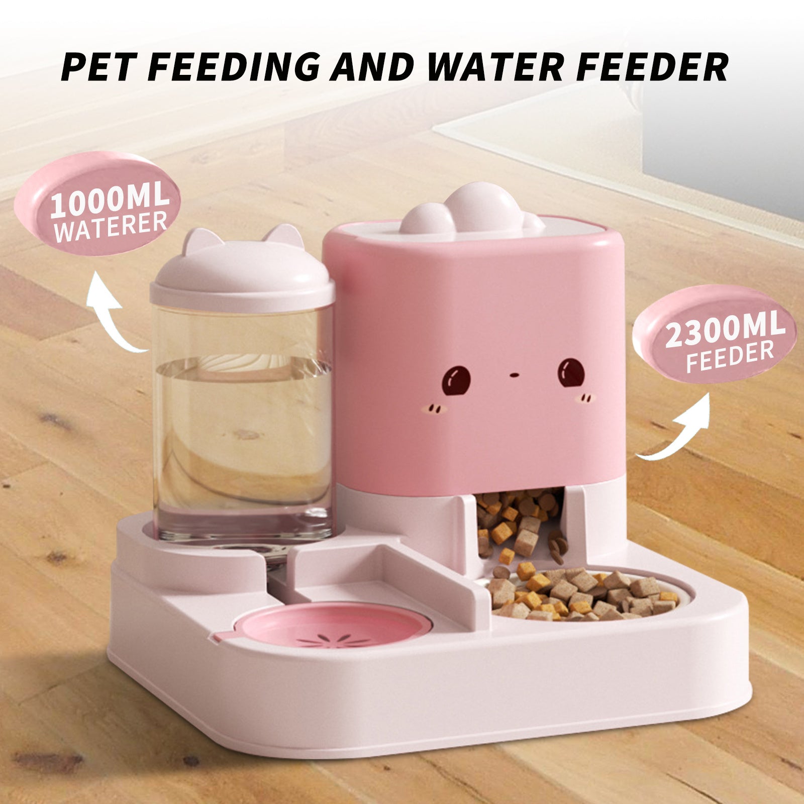 Cartoon Cloud Cat Feeding Bowl