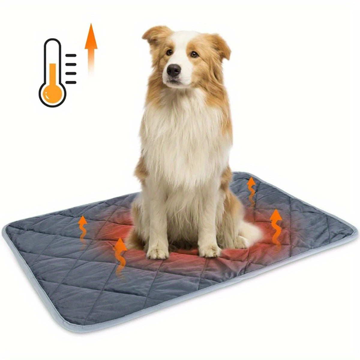 Self-Heating Thermal Pet Bed Mat for Dogs