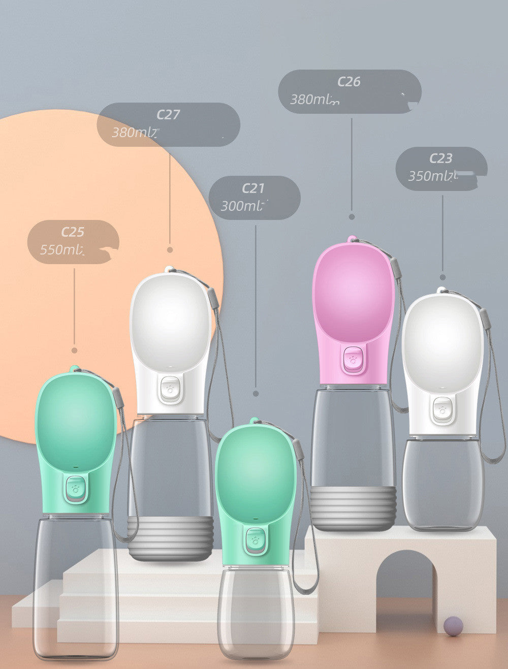 Portable Pet Water Bottle